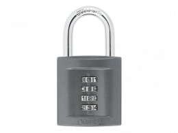 ABUS Mechanical 158/50 50mm Combination Padlock (4-Digit) Die-Cast Body Carded £34.99